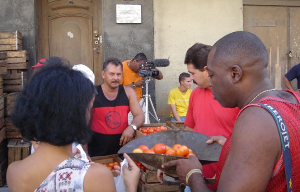 Shooting on the streets of Havana