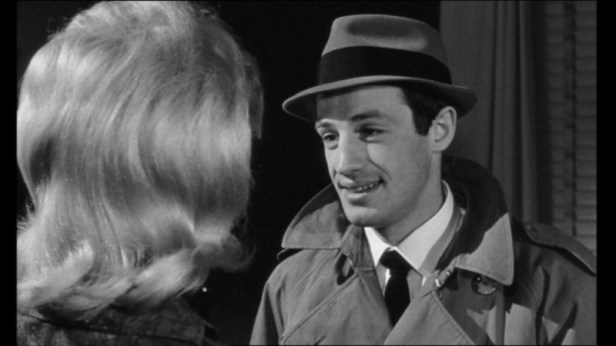 Jean-Paul Belmondo as Silien in Le Doulos (d. Jean-Pierre Melville, 1962)