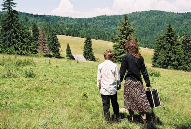 Katalin and Boran in the Carpathians