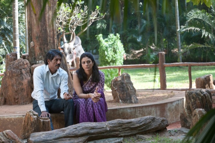 Adil Hussain and Tabu as Pi's parents