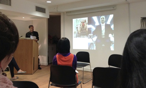 Corrado Neri of Jean Moulin University, Lyon presents a paper on 'Inseparable': The Rise or Fall of a Chinese Superhero