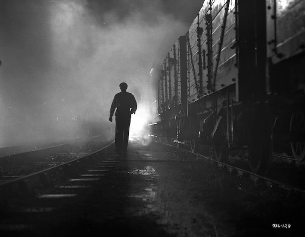 A classic noir image from IT ALWAYS RAINS ON SUNDAY (1947). Photo courtesy of Rialto Pictures.