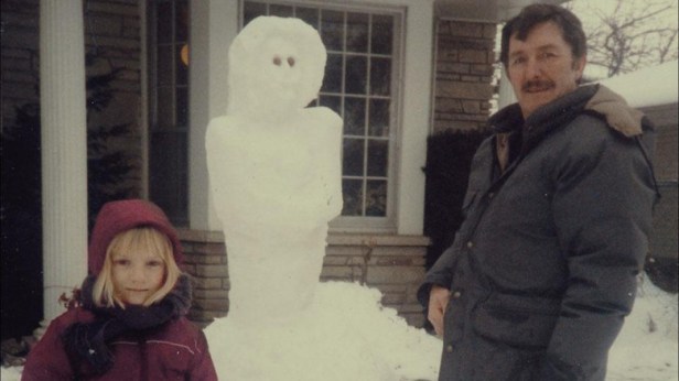 Sarah and Michael Polley in a family photo
