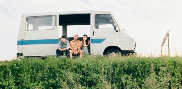 The trio on the road