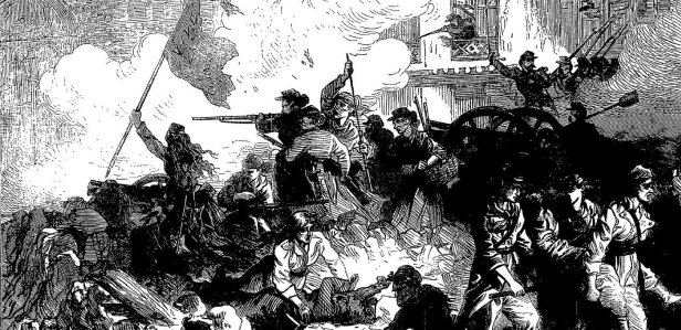 The Paris Commune, 1871.