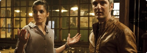 Clara Lago and Ernesto Alterio as two-thirds of the team of kidnappers.