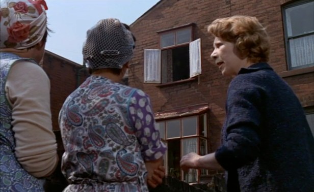 Arthur conveniently leaves his window open so marital disputes are eagerly followed by the women of the neighbourhood.