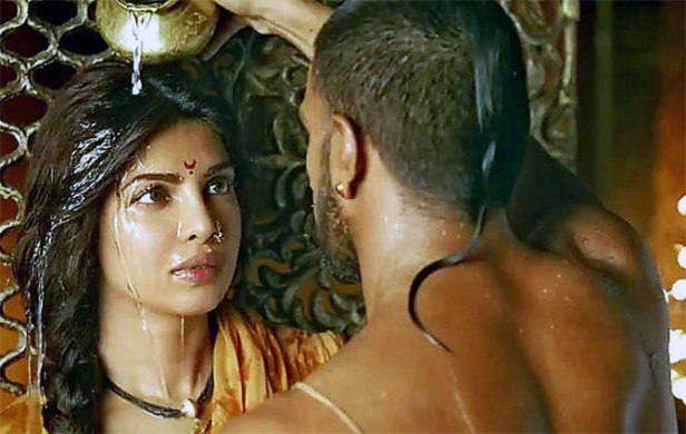 Kashibai and her husband Bajirao.