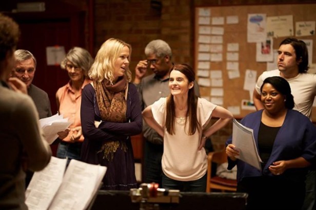 Kate (Shirley Henderson, centre) in the community choir