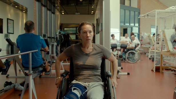 Tony at at the rehab centre.