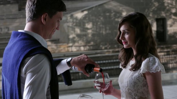 Ania in her new 'stylish' mode with one of her later dates