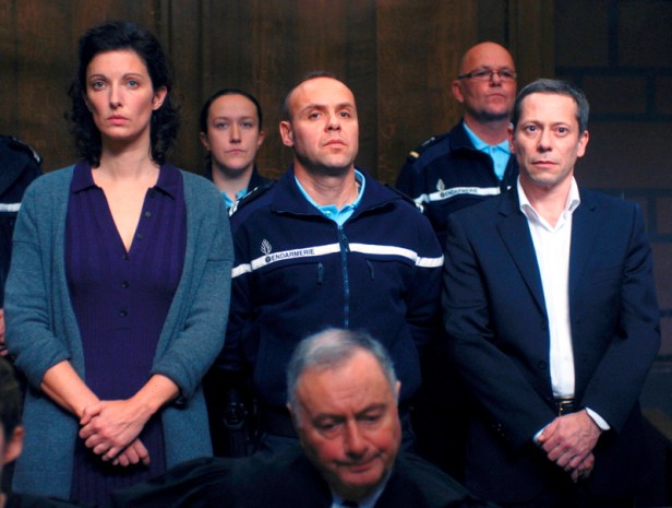 Esther and Julien in court